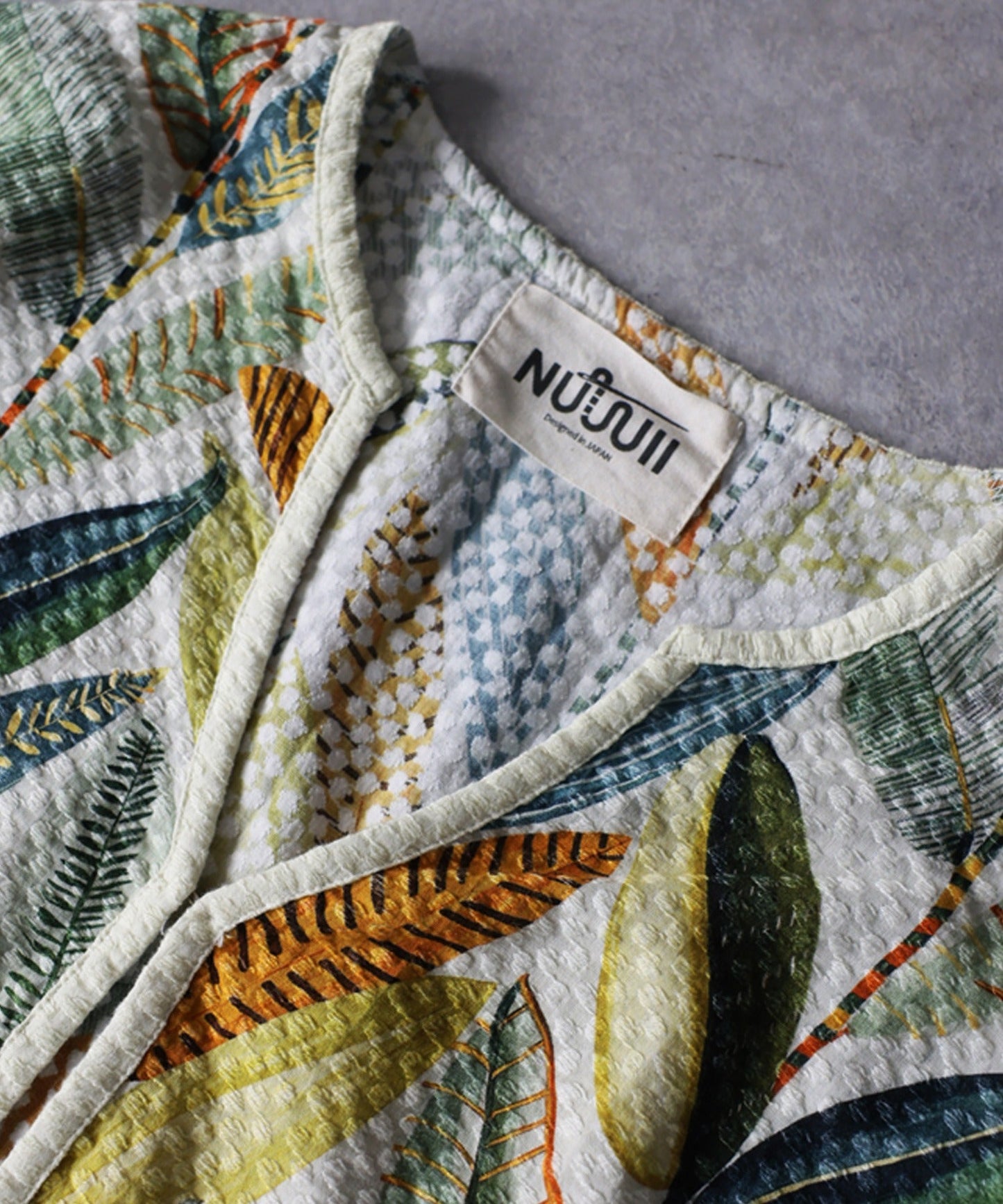 NUUUII Keyhole Neckline, 100% Cotton, Botanical Print Pullover Ladies