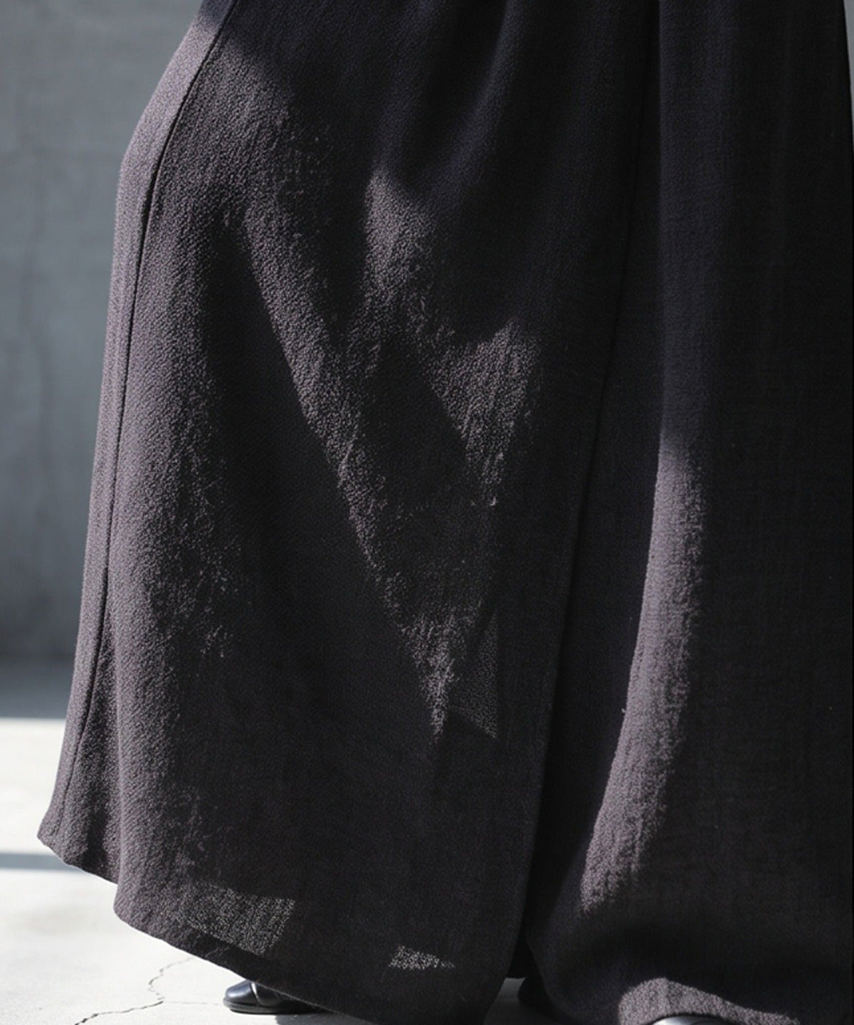 NUUUII Wrap-Style Skirt-Like Wide-Leg Pants Ladies