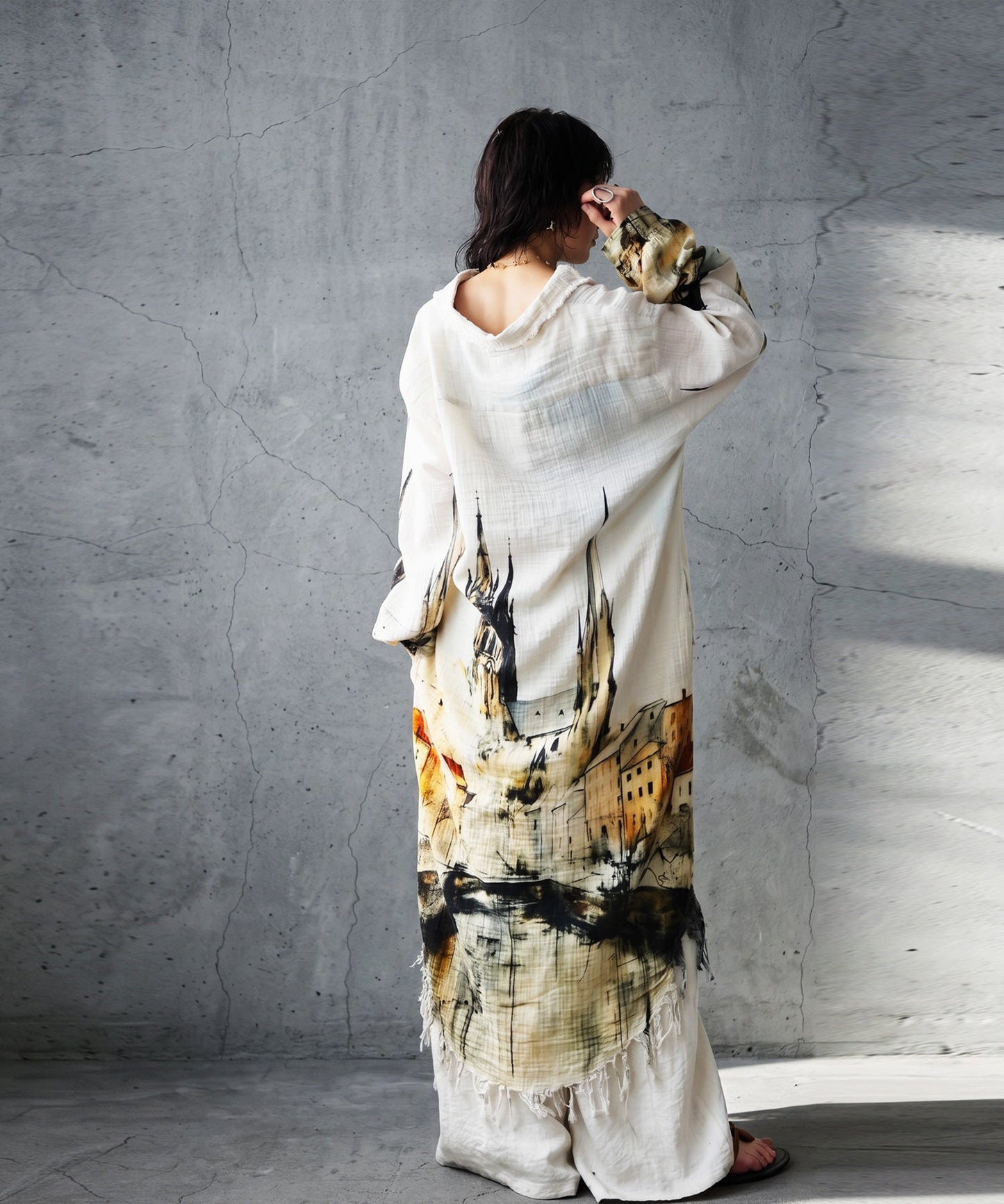 NUUUII Double Gauze Shirt Dress Ladies