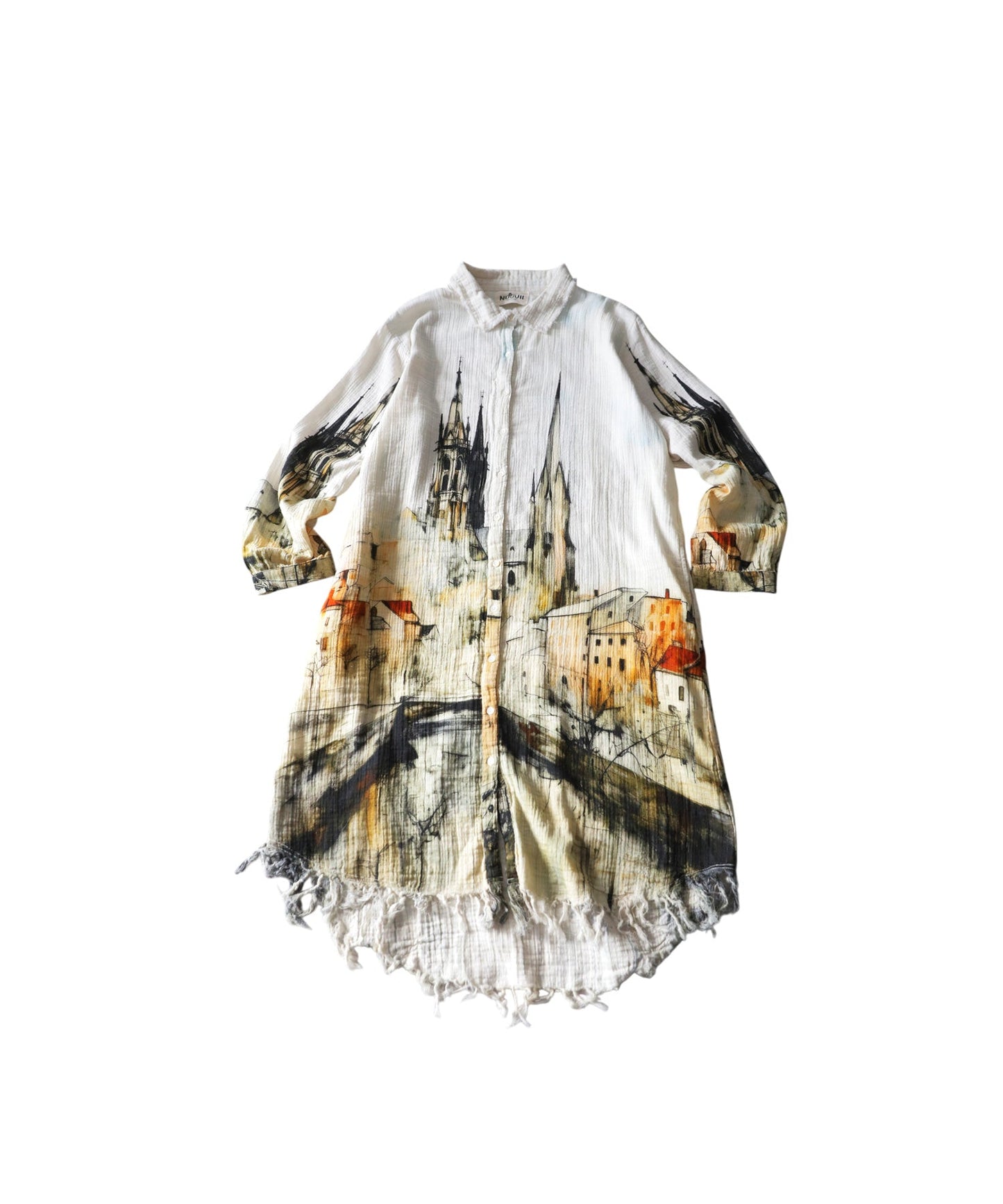 NUUUII Double Gauze Shirt Dress Ladies