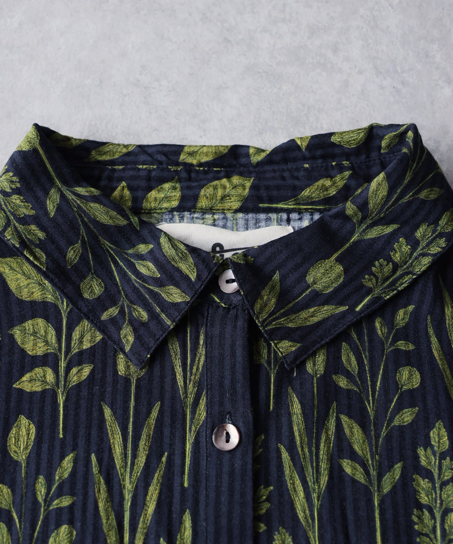 NUUUII Botanical Print Dolman Shirt Dress Ladies