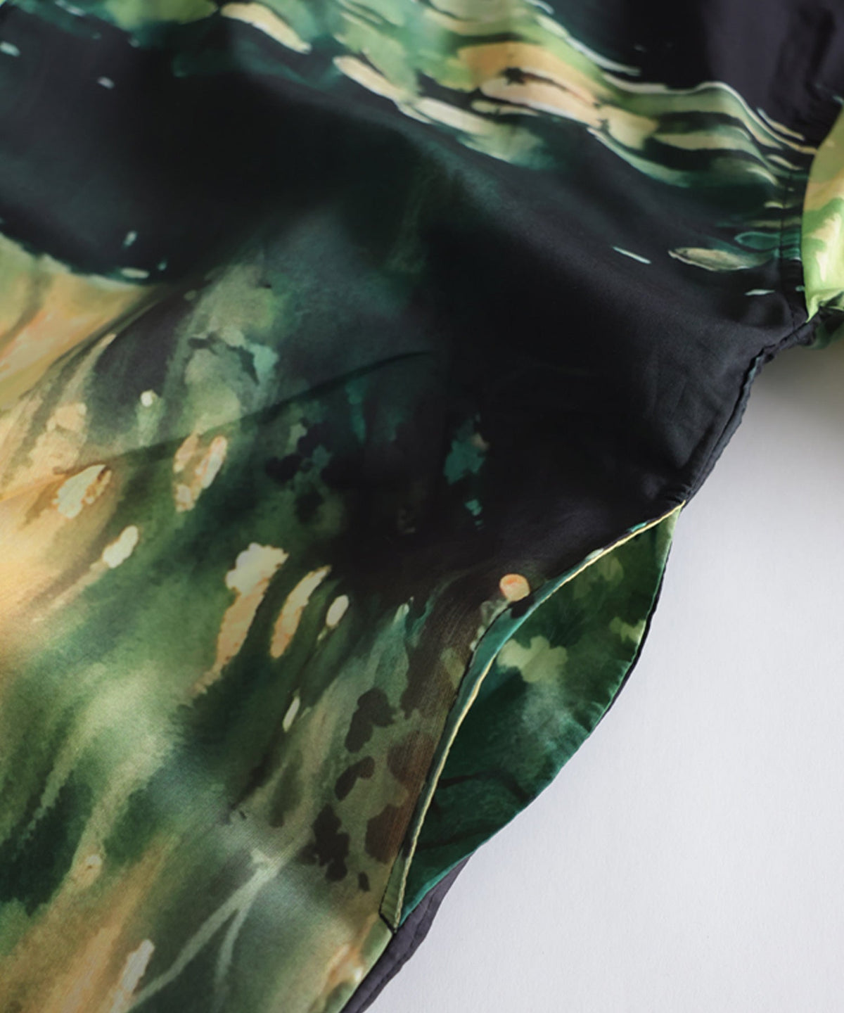 NUUUII Art Print Long Shirt Dress Ladies
