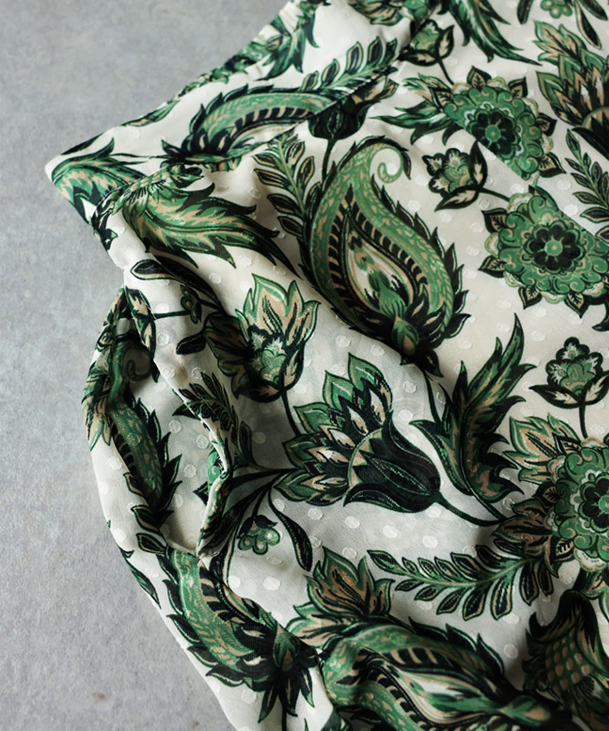 NUUUII Paisley Print Botanical Print Flared Wide Pants Ladies