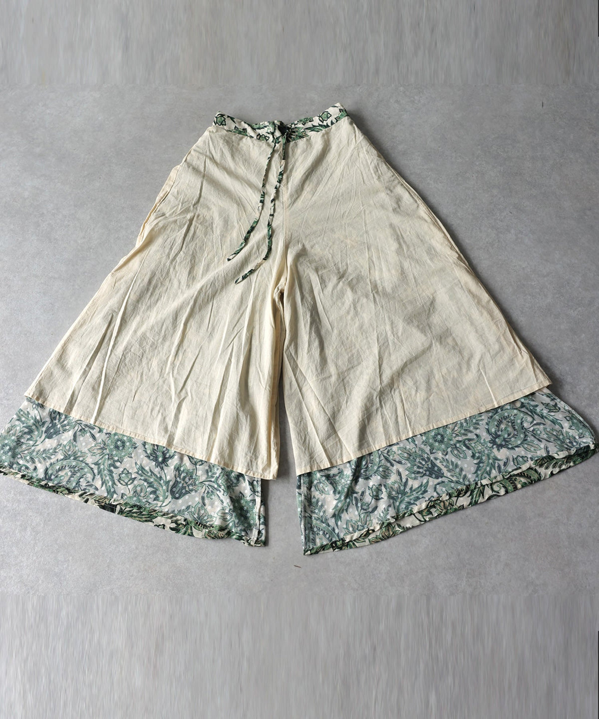 NUUUII Paisley Print Botanical Print Flared Wide Pants Ladies