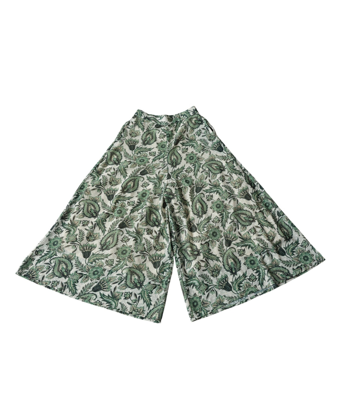 NUUUII Paisley Print Botanical Print Flared Wide Pants Ladies
