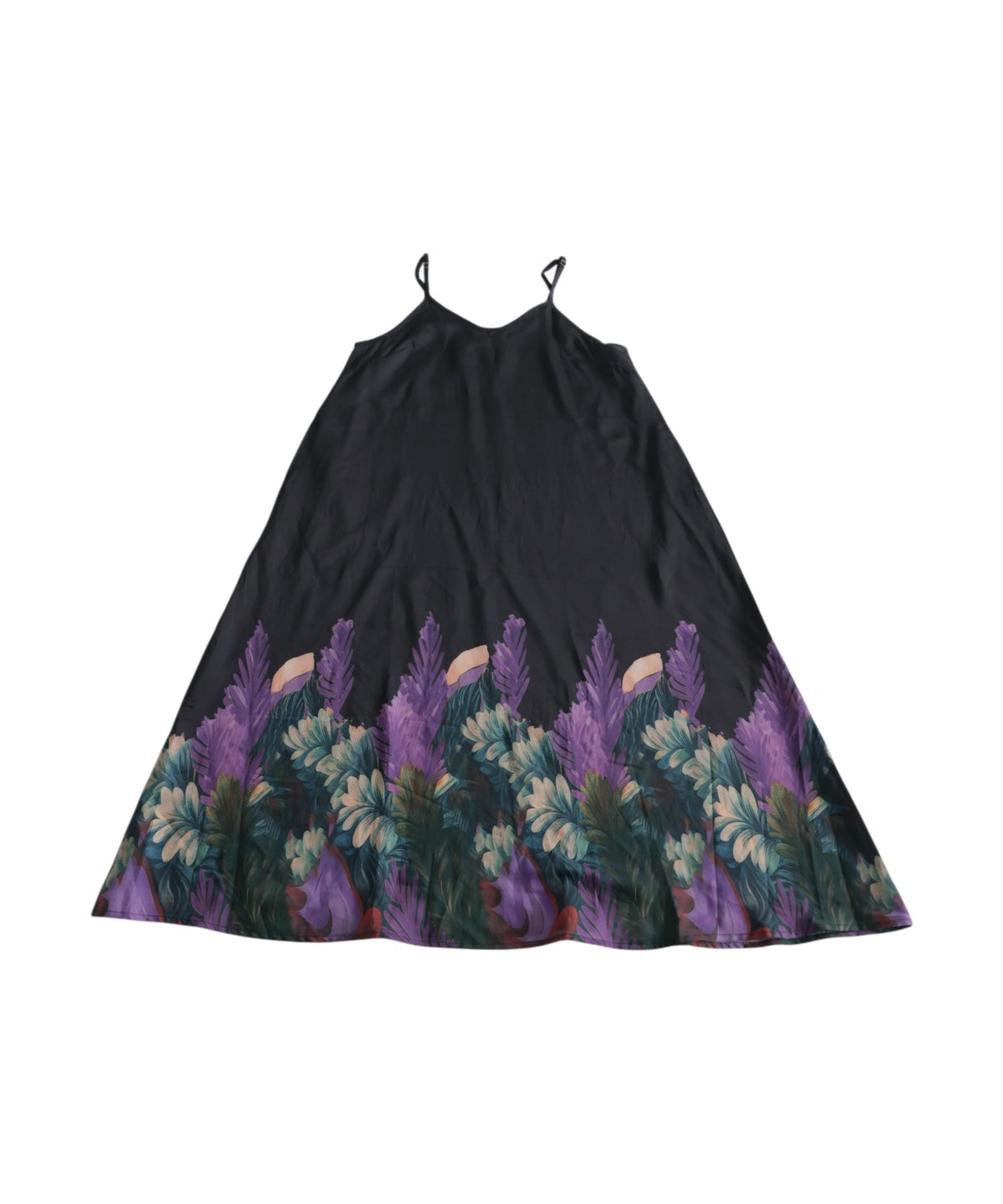 NUUUII Botanical Print Long Camisole Dress Ladies
